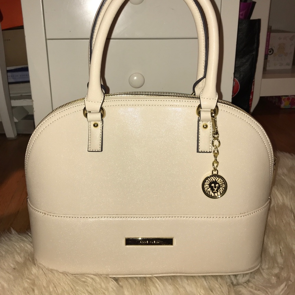 Anne Klein cream (slightly off white) colored bag